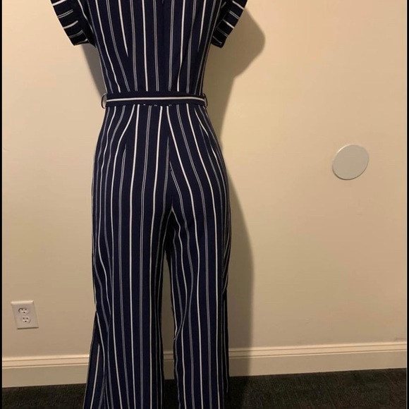 Monteau Navy Blue Jump Suite Size Small - Picture 4 of 6